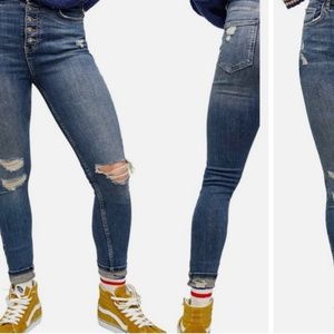 NWT Free People Sabrina Supper Skinny Jeans